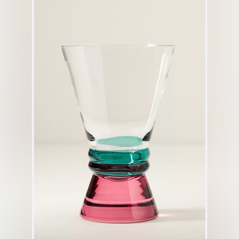 Anthropologie Adele Martini Glasses, Set of 2 NWT - Picture 2 of 4